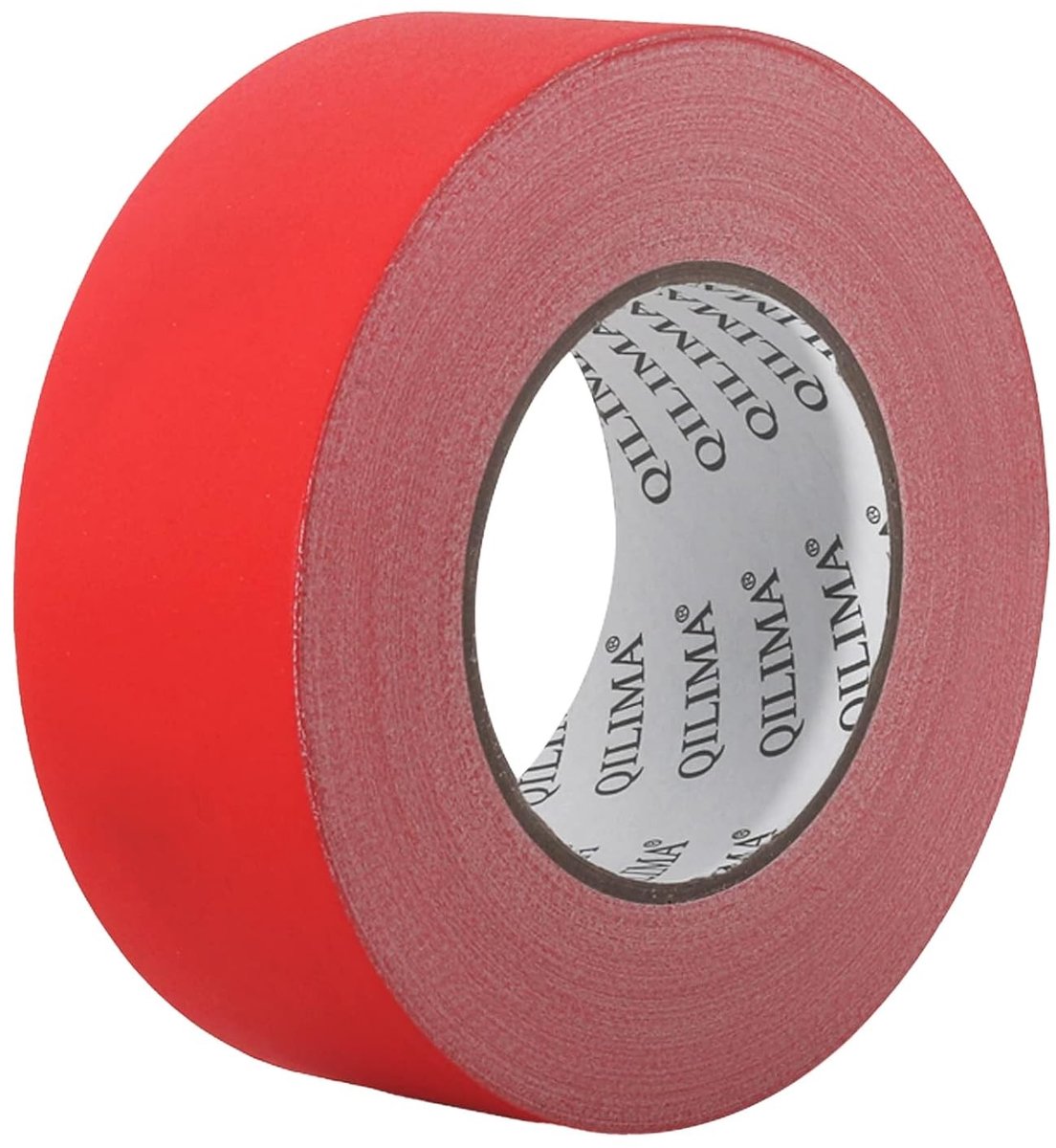 Professionele Gaffertape Rood 2" x 60 Yards - Zware Kwaliteit, Matte Afwerking, Ideaal voor Fotoprojecten en Creatieve DIY Klussen