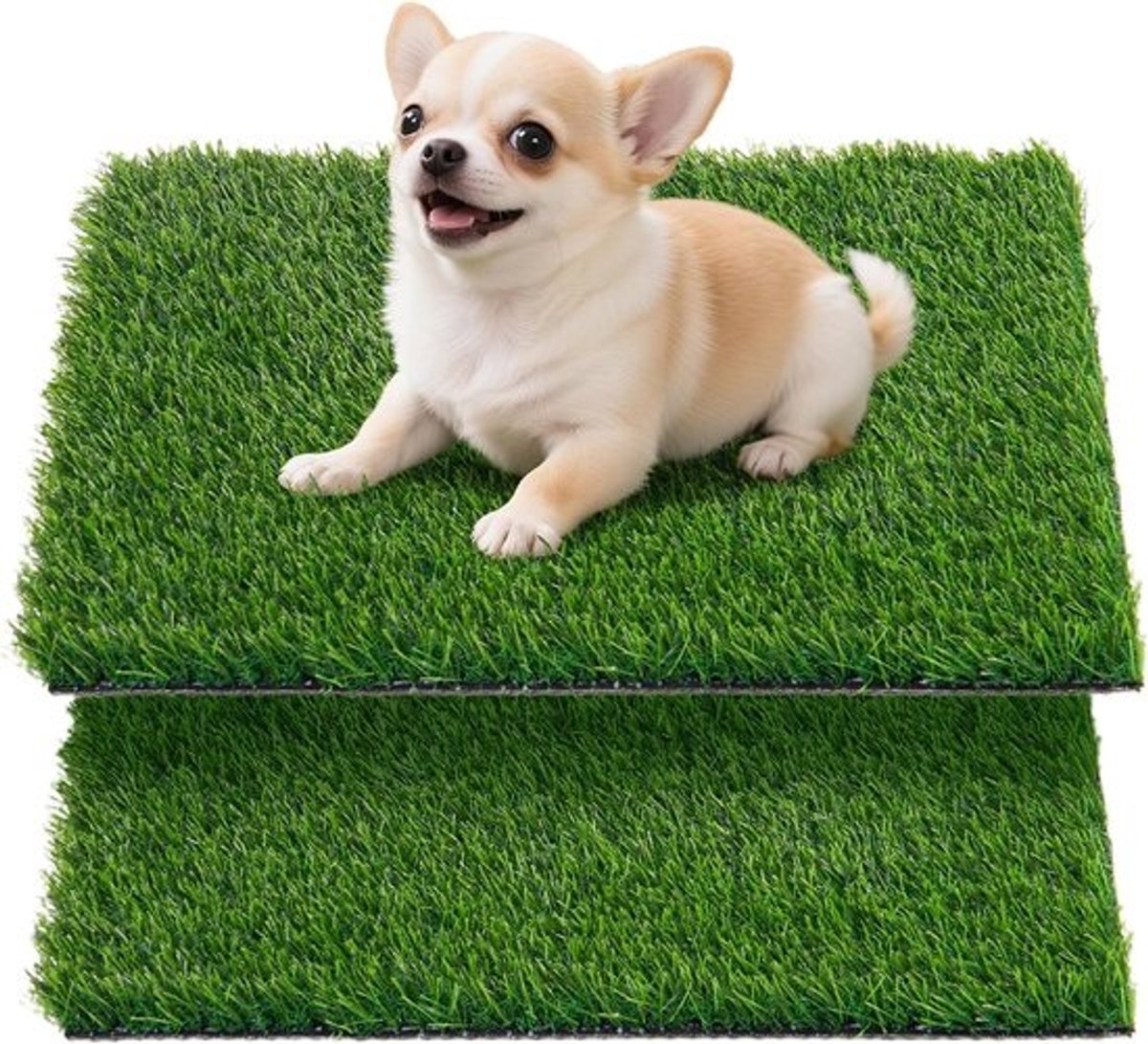Kunstgras voor hondentraining - puppy trainingsmat voor binnen en buiten