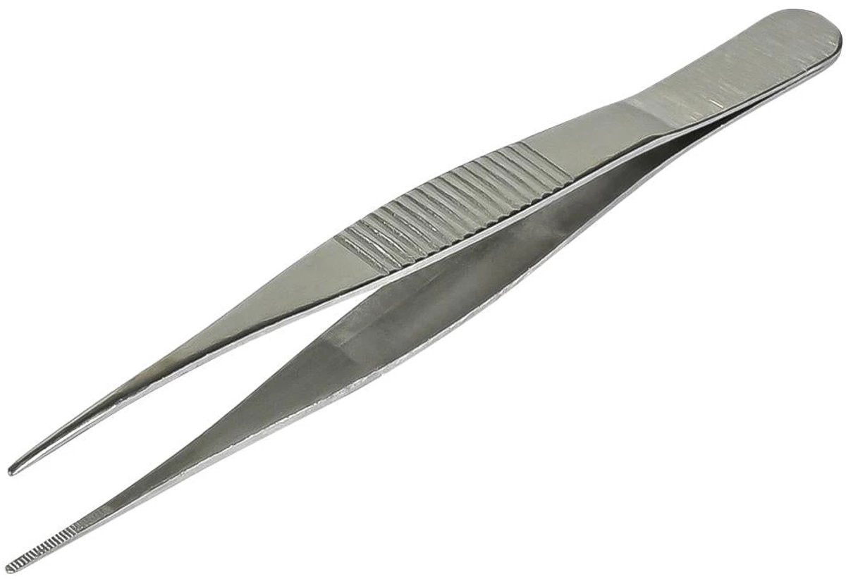 Robuuste Professional Pincet | Epileren | Ontharen | Extra Grip | Compact en ergonomisch - 1 Stuks