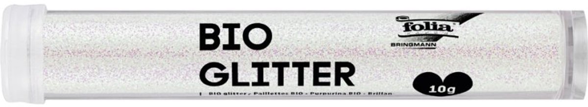 folia BIO Glitter, 10 g, iriserend mint, biologisch afbreekbaar