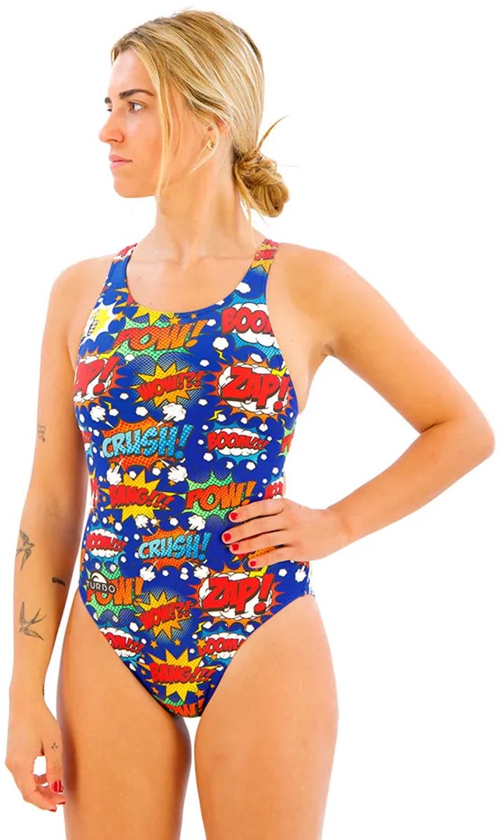 Turbo Boom Zwemkleding Veelkleurig 3XL Vrouw Royal
