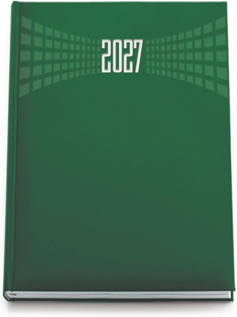 Daily Planner 2026, Laminated, 21 x 30 cm, A4, Multilingual, White - ShopVlot