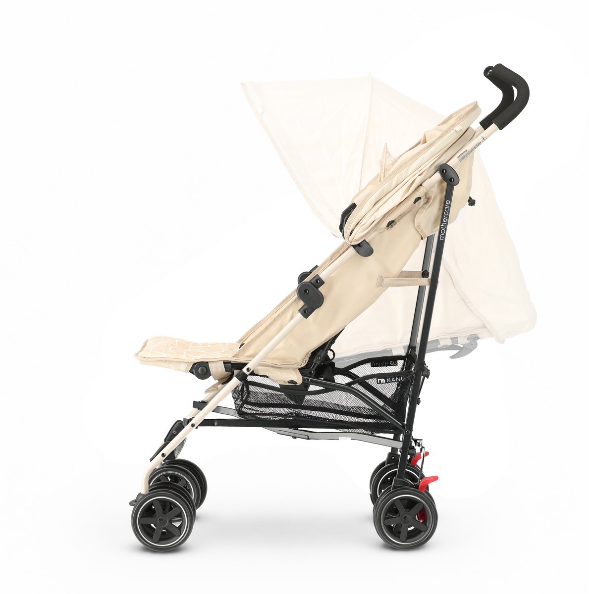 Mooiys Paraplu Buggy Inklapbaar - Kinderbuggy Compact - Cream — cadeau in Cadeau-ideeën - foto 2