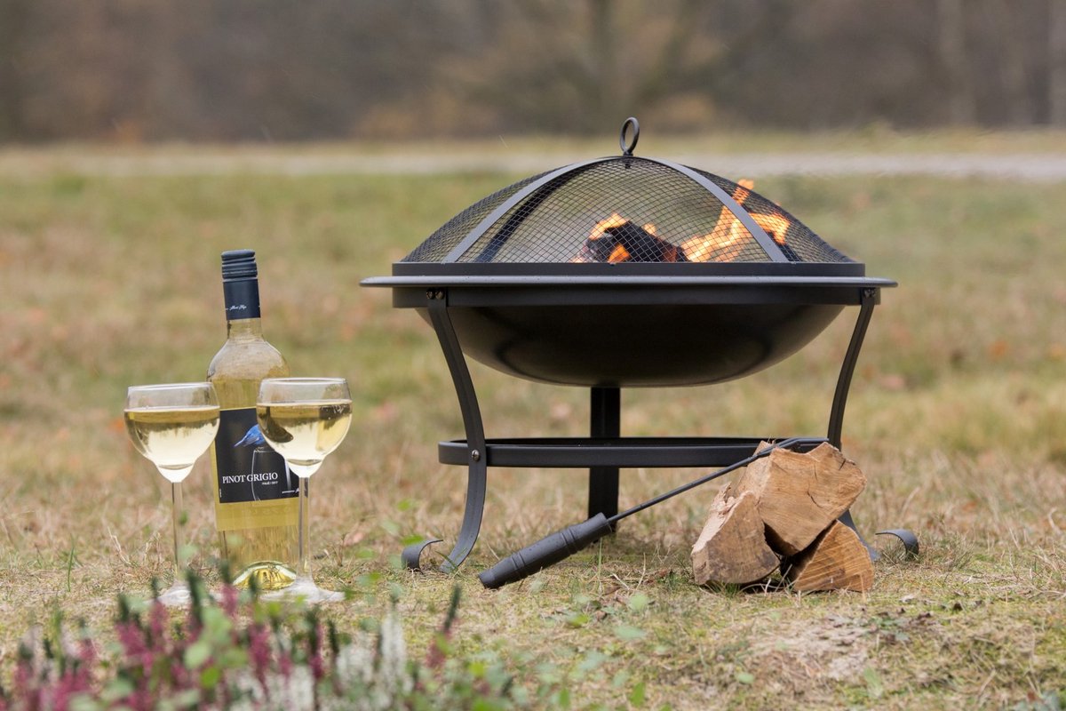 RedFire Atlanta Fire Bowl - Ø 51 cm - Black