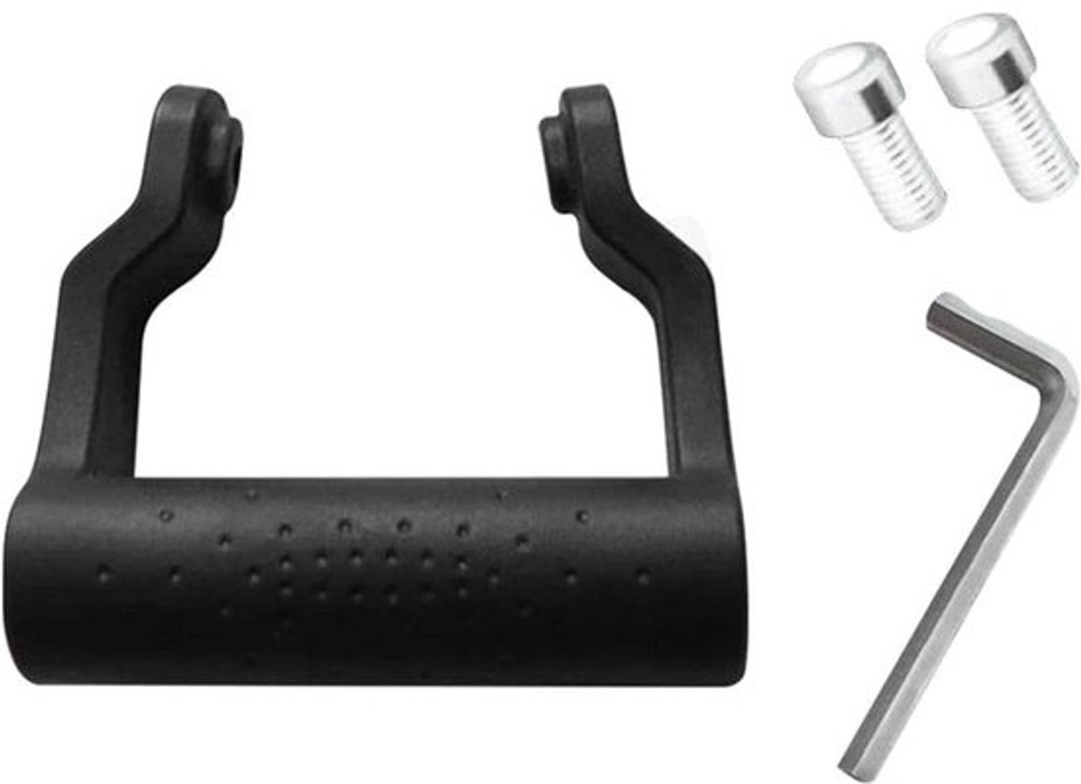 Handvat voor haakse slijper - Houtbewerkingsgereedschap - Hulpstuk voor polijsten - Ergonomisch ontwerp - 13 x 10 x 4 cm - Zwart