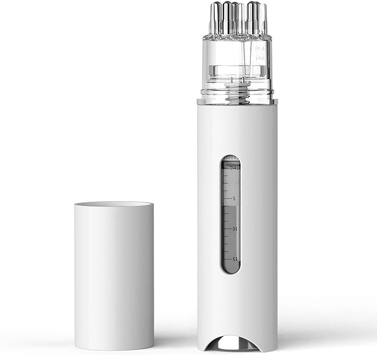 1 stuk haarolie-applicator, roller-balmassage-applicator, opberghoofd massageapparaat voor etherische oliën, uniseks, praktische applicatorfles