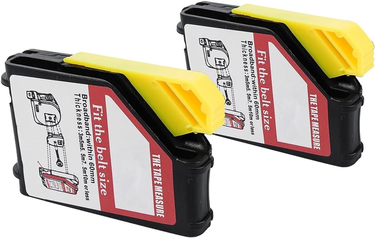 Universele Roller Gauge Houder Set - 2-Pack voor Gereedschapsriem, Veilig en Snel Ontwerp, Ideaal voor Professioneel en DIY Gebruik, Handig en Duurzaam Accessoire