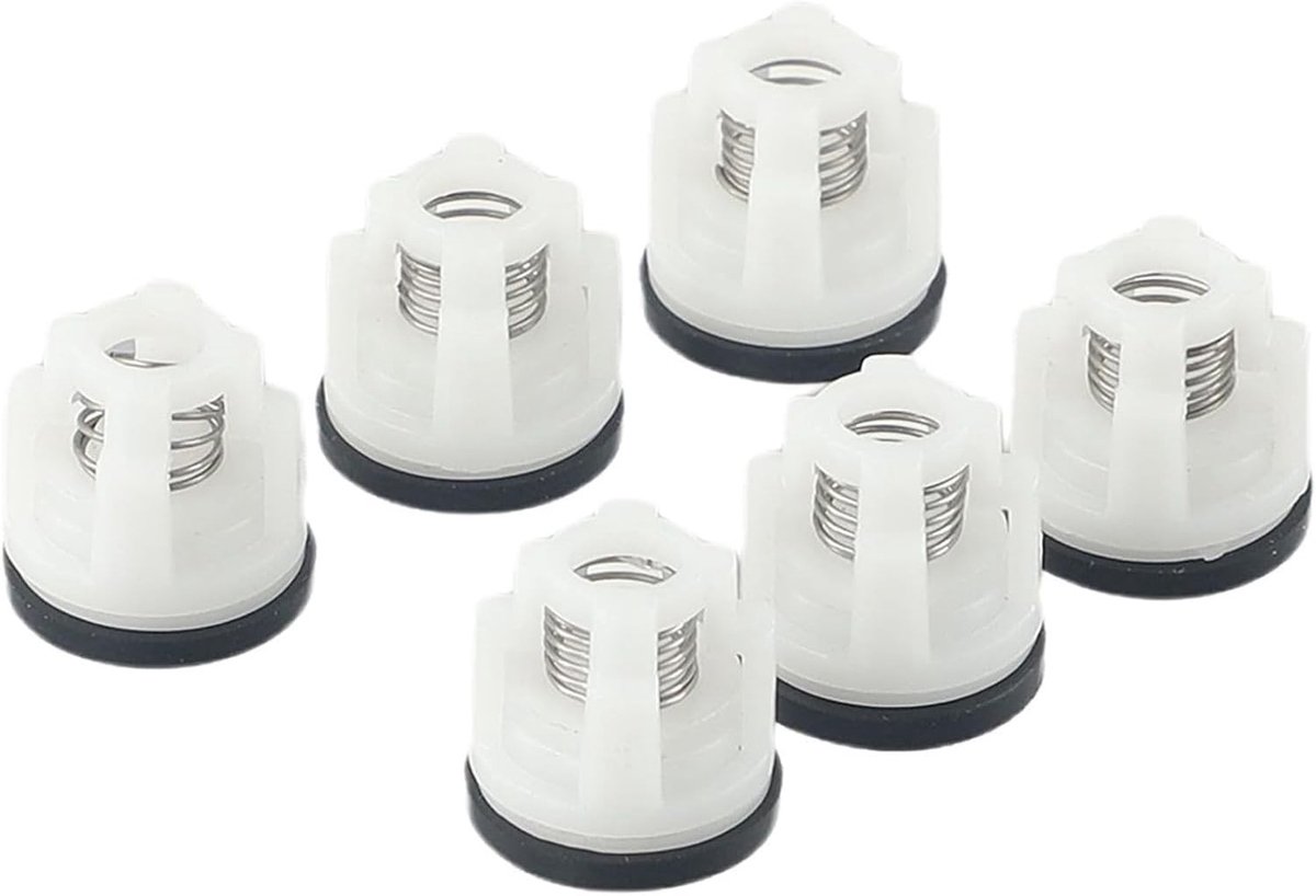 6 Stuks Controlekleppen voor Hoge Druk Pomp - Onderdeel voor Autowasmachine, Reparatie en Onderhoud van Pompkoppen