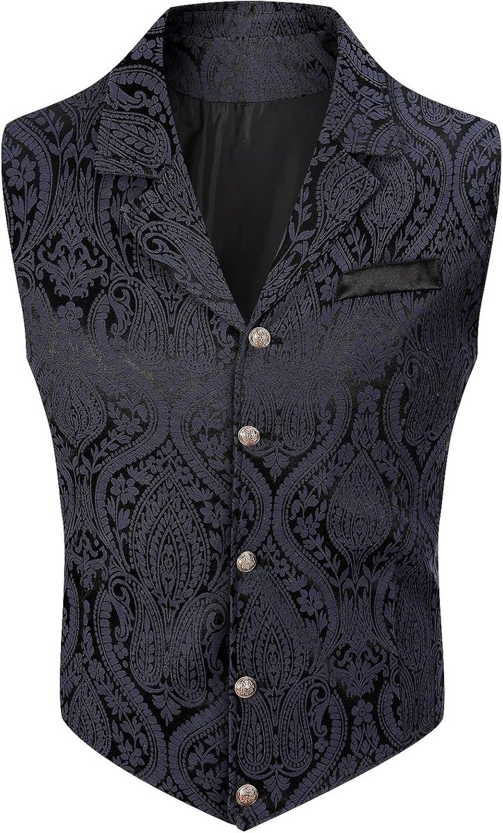 vest Victoriaanse gotische steampunk pak vest
