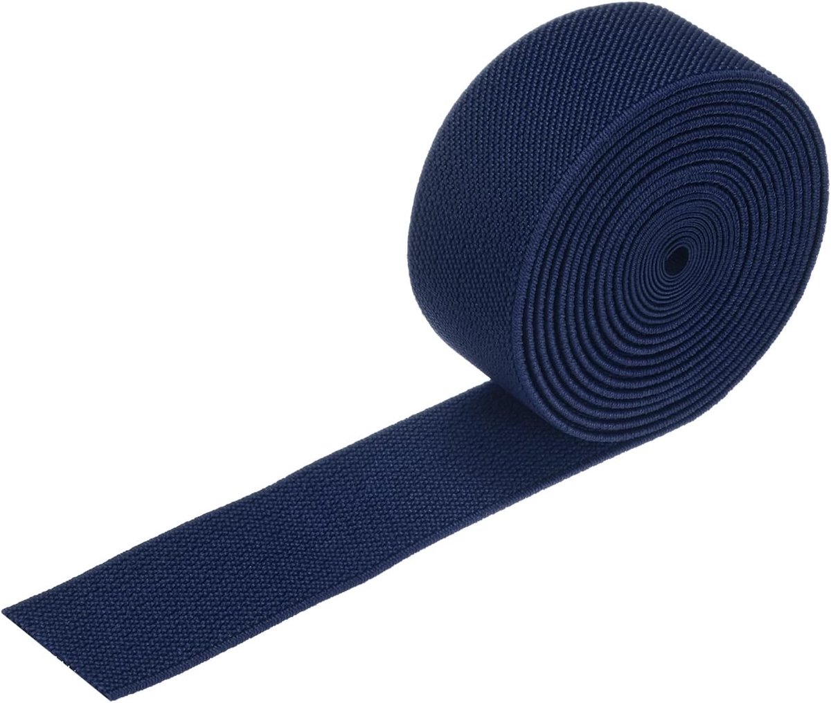 Elastische banden om te naaien, 3 cm 4 yards rol van hoge elasticiteit gebreide elastische spoel, elastiek voor naaien tailleband/pruiken/broeken/ambachten doe-het-zelf elastisch lint