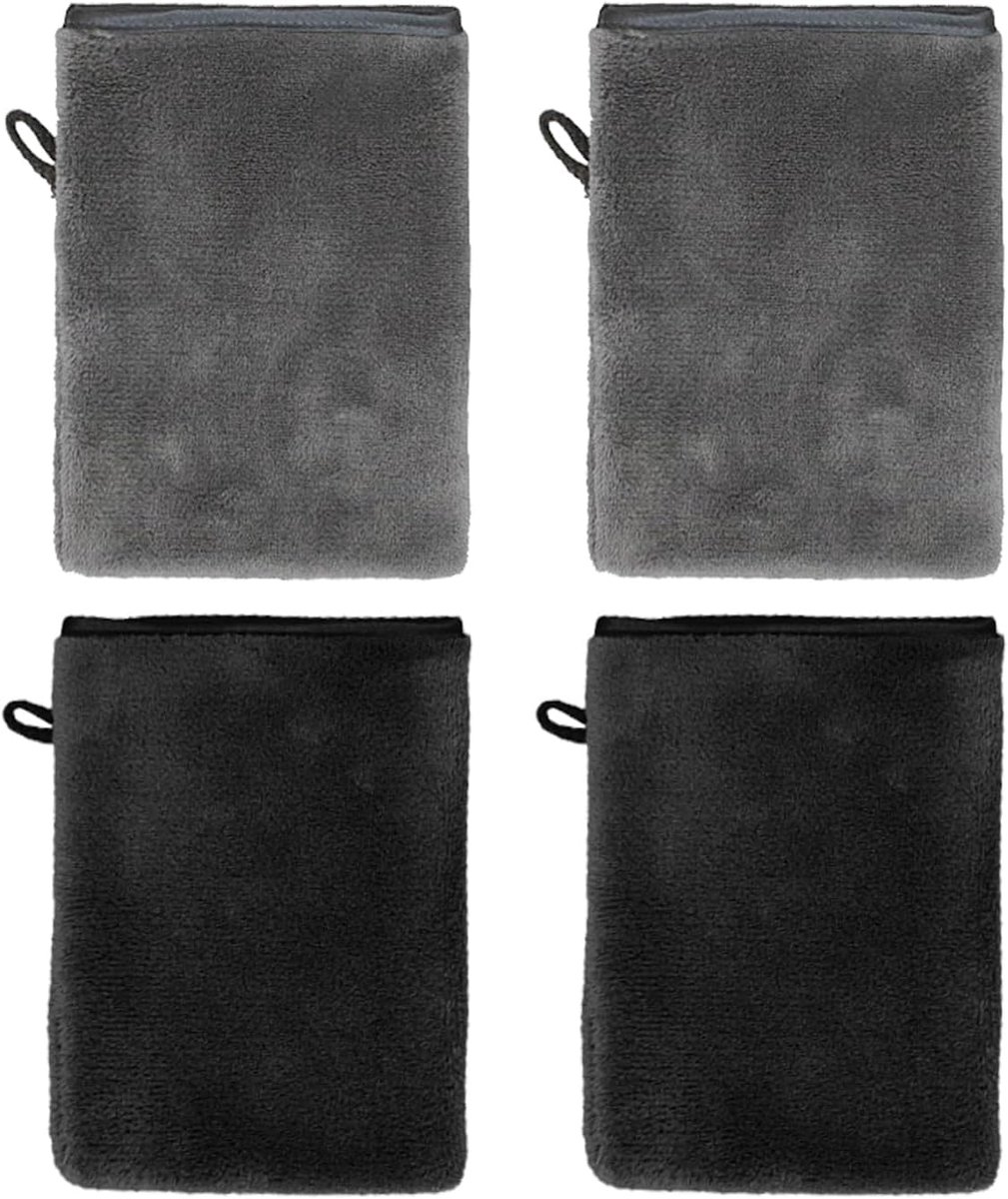 4 Stukken Gezichtsreinigingspunten, Bodyreinigingsmiddelen, Zachte Absorberende Handdoeken, Schoonheidsaccessoires.