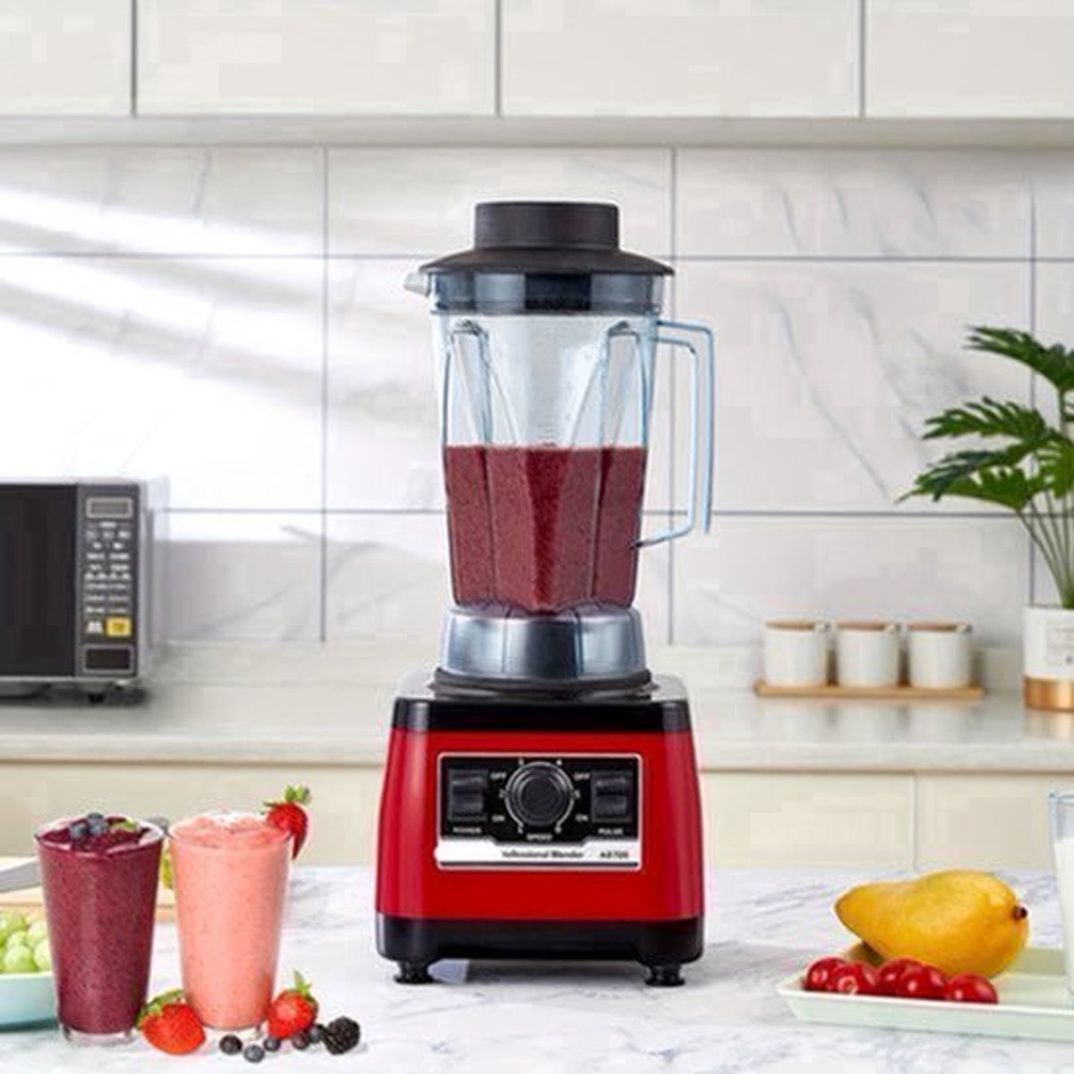 Blender – Smoothiemaker – Sapjesmaker – Keukenmixer – Mixer – 2200W Motor – Duurzaam Design