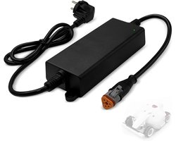 Oplaadkabel voor robotmaaier, 25,2 V, 7 A, vervangende voeding voor Mammotion LUBA 1 & LUBA 2 AWD laadstation (alleen voor driehoekige stekker), geschikt voor GQ150G-2520700-E4/VSK7LVTL (176,4 W)