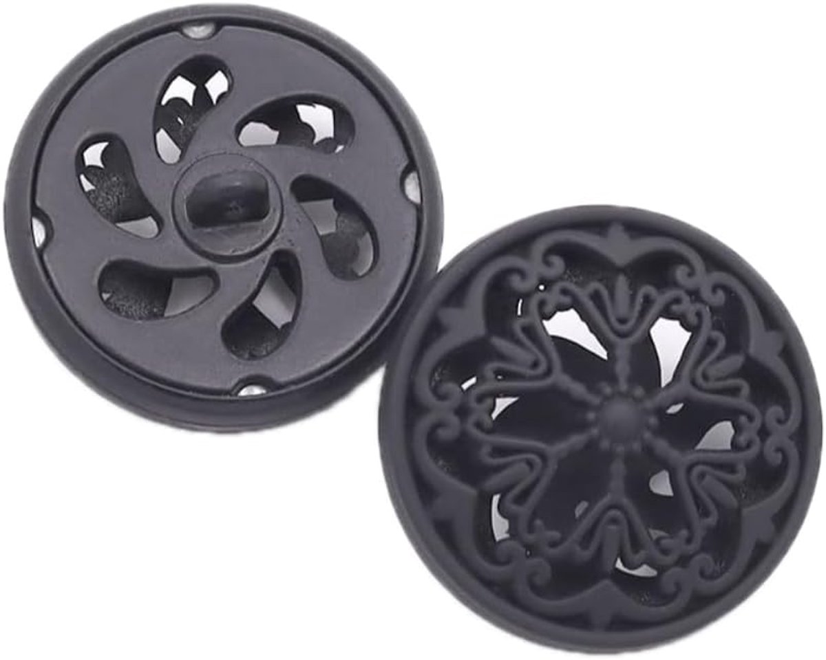 5 stuks vintage stijl decoratieve knoppen van metaal, bloemen, ronde knopen, naaien knutselen van decoraties, voor doe-het-zelf breien, naaien, mantels, kleding, pakken, jas, schilderen, cadeau,