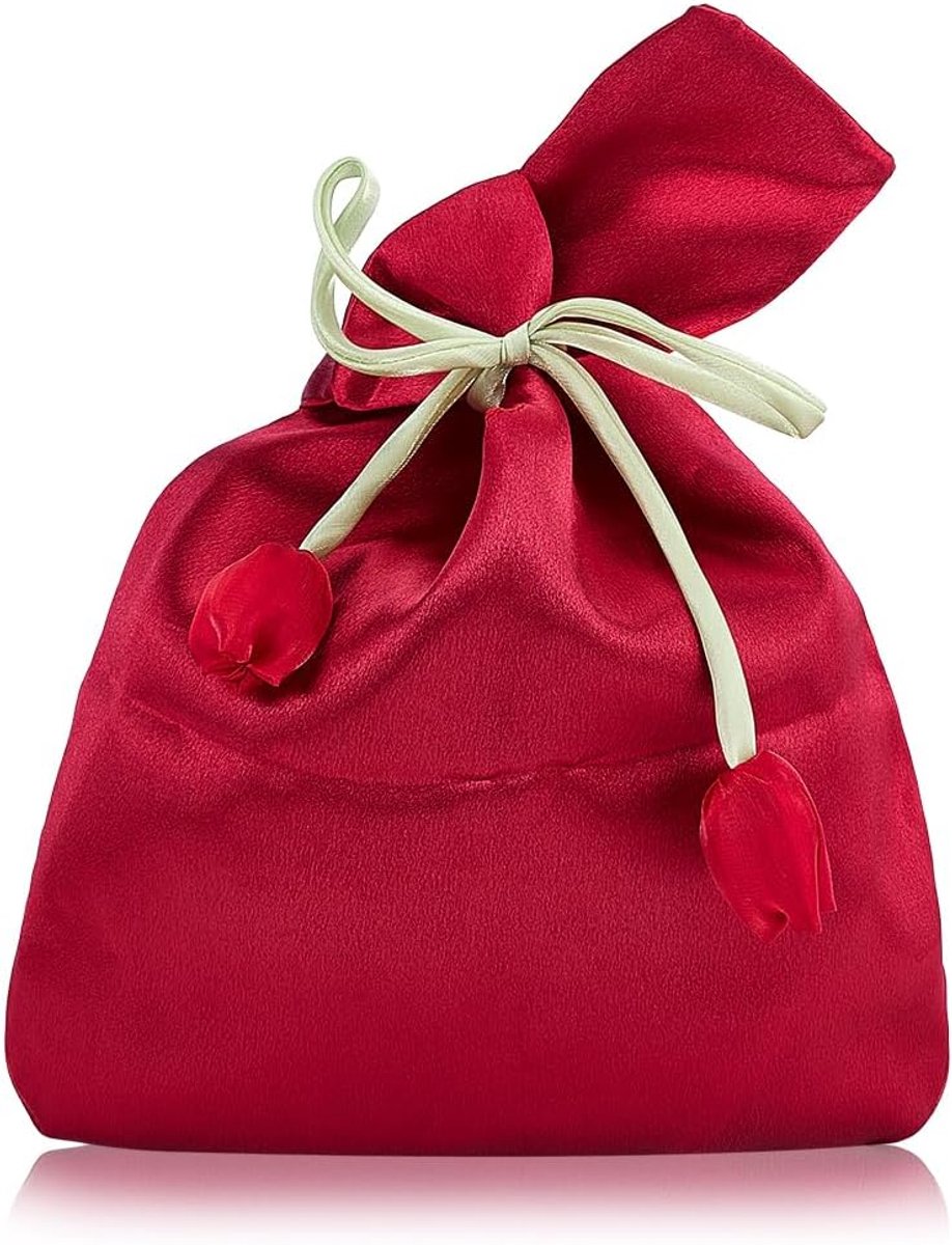 Polstas satijn knoop tas beige clutch handtas