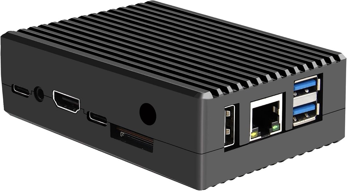 Aluminium behuizing voor Orange Pi 5 / 5B