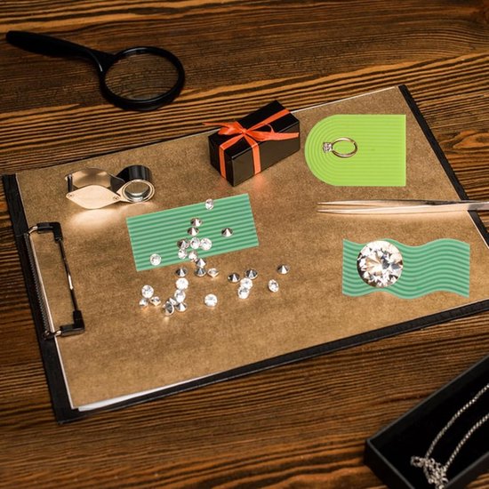 Wavy Tray Siliconen gietvormen, herbruikbare siliconen gietvormen, kleine vormen om te gieten voor doe-het-zelf knutselideeën, mini-tablets, poppenhuisdecoratie, cadeau-ideeën, siliconen — afbeelding 3