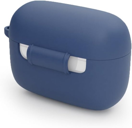 Siliconen Hoes Beschermhoes Omslag voor JBL Tune 230 TWS Hoofdtelefoon in Blauw — afbeelding 3