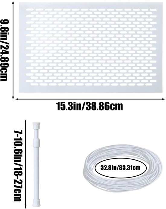 Skimmerbeschermer Anti-roest Vuilfilter en Bladvanger ter — afbeelding 3