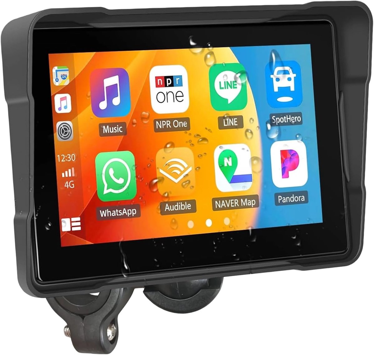 Navigatiescherm CarPlay Android Auto IP67 waterdicht