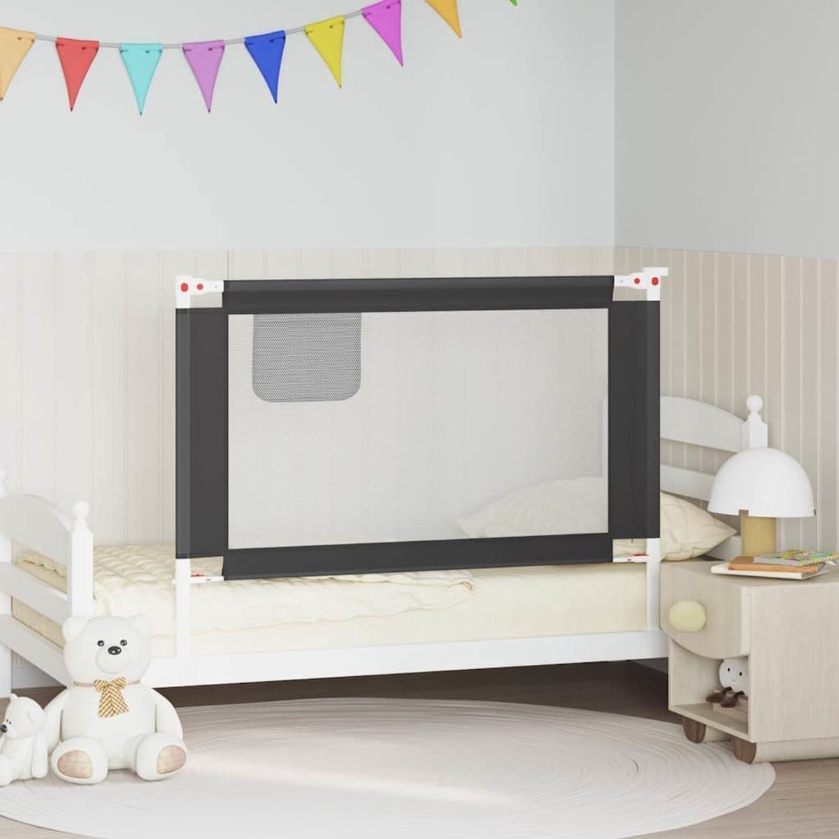 Bedhekje 120 x 25 cm, valbescherming voor peuters