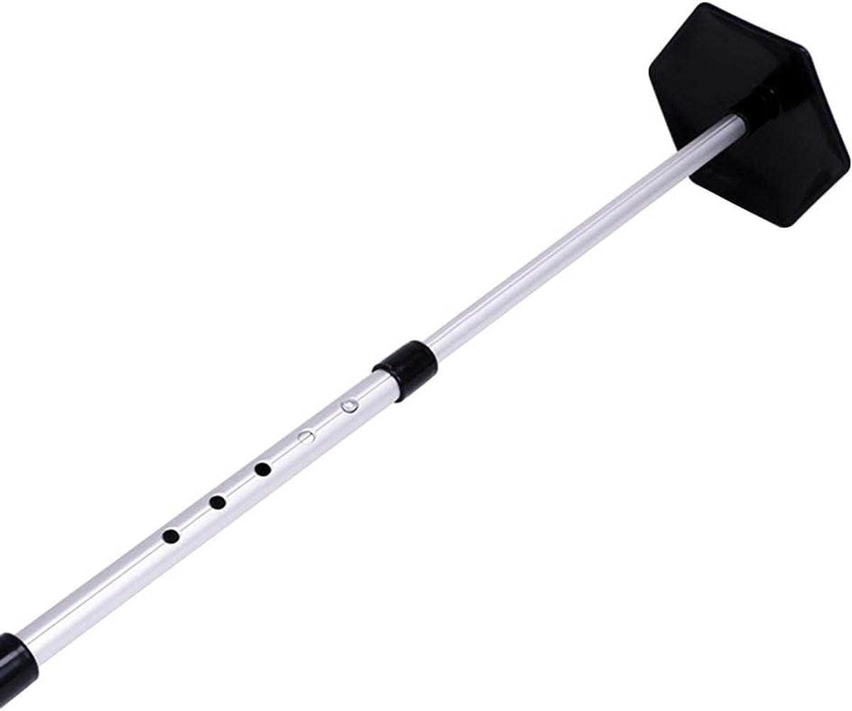 Golfclubbescherming voor Reistas, 65 * 15 * 4 Reistas Ondersteuningssysteem Steunstang Anti-impact Steunhoes en Aluminium Stang Steunstang