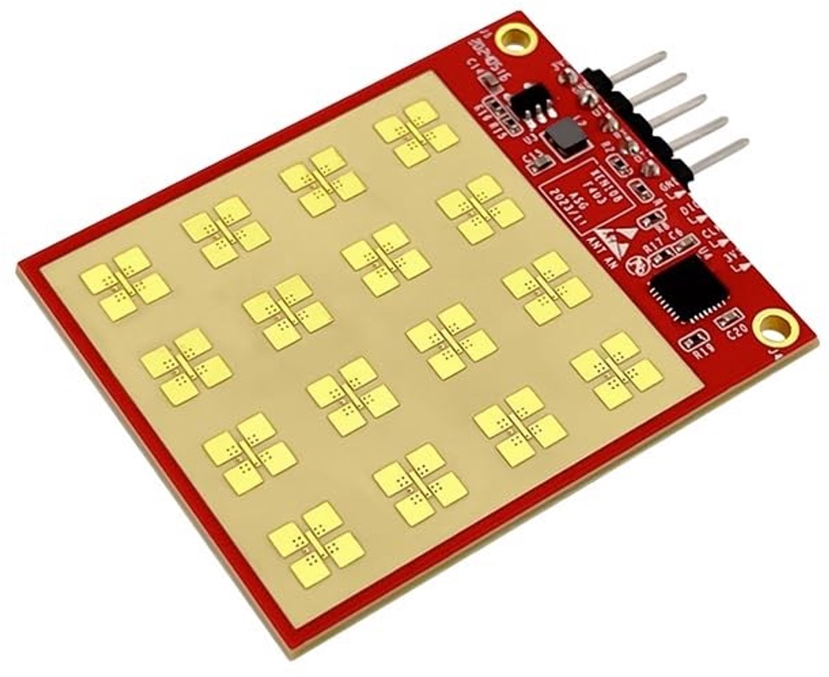 24 GHz millimetergolfniveausensor, zeer nauwkeurige afstandsmeting ± 3 mm, bereik 0,15-10 m, FMCW radar, UART 3,3 V, compacte niveausensor voor industrie en IoT