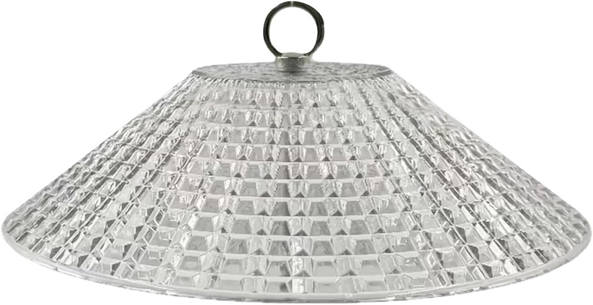 Baffle voor vogelvoederbak - groot waterdicht doorzichtig schild, vogelvoeders eekhoornafdekking koepel | voor haakstok, voederstation, boomraam, buiten, balkon, tuin, tuin, terras, winter