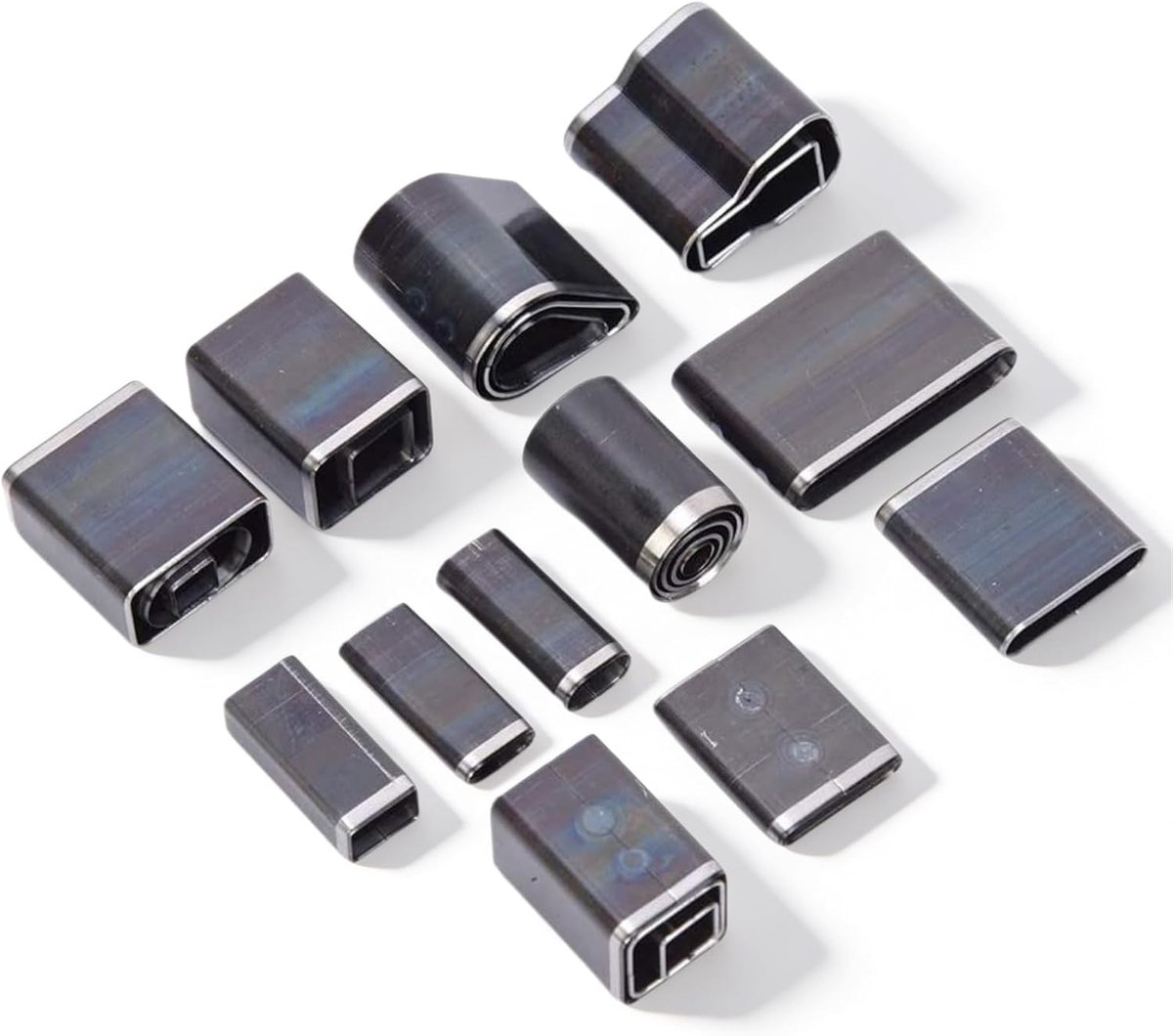 Snijden Matrijzen 24 Stks, Hoge Snelheid Staal Geometrie Vormige Ponsen Tool Universele Telefoon Lederen Holster Punch Cutter Set Metalen Lederen Craft Diy Snijgereedschap