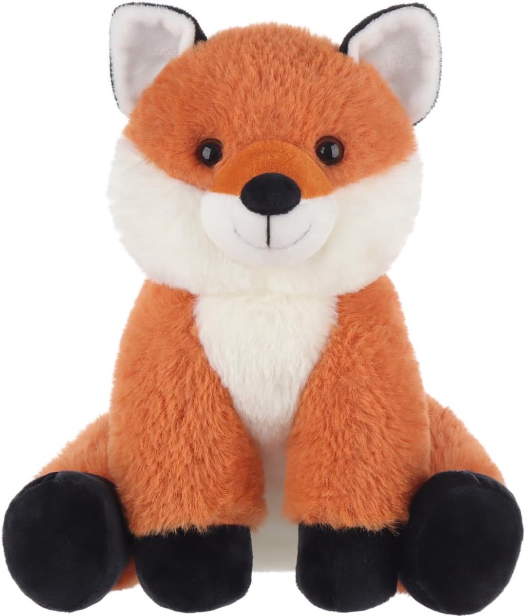 Lamb Pluche vos, zacht gevulde dieren, vos, vos, knuffeldier voor kinderen en baby's, 20 cm