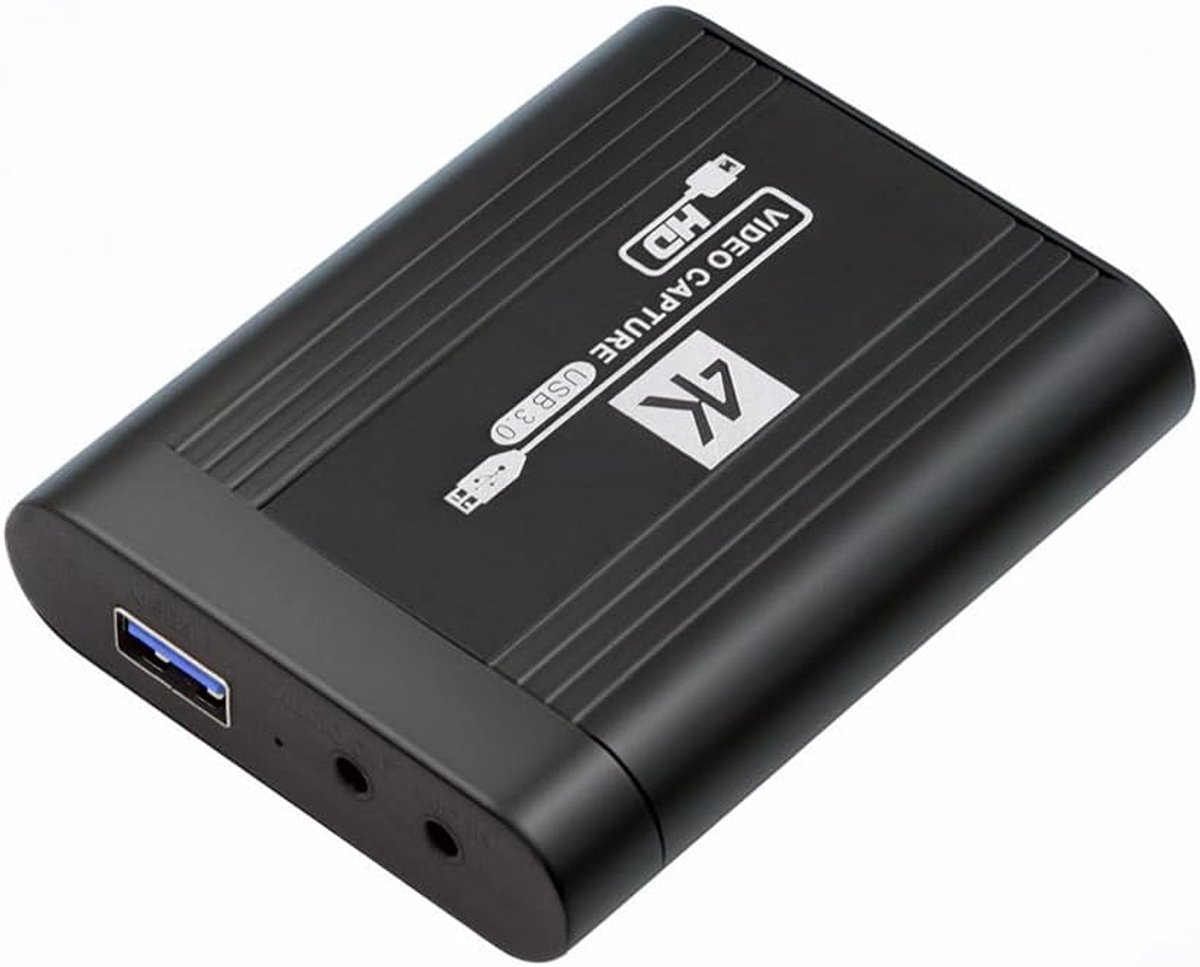 Capture Card 4K Video Live Streaming USB Gegevens voor Camera Game Set-Top Box Opname Computer DVD
