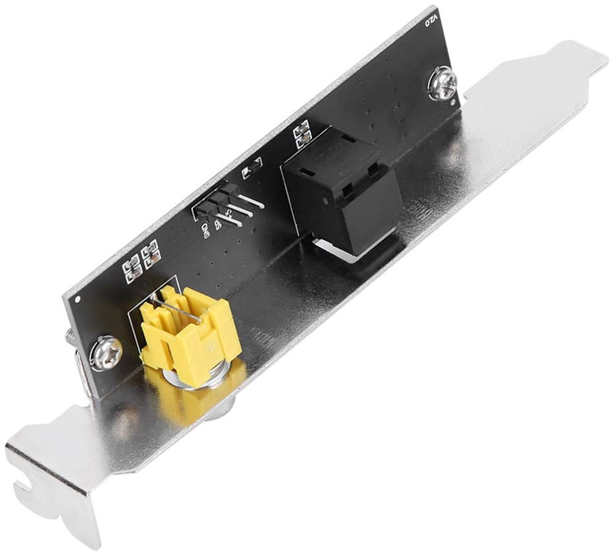 Spdif Outplate Kabelhouder, Spdif Module/Optische Output Backplate Optische Moederbord Kabel Pci-Outplate Kaart Header Mount S/Pdif-Adapter Pci-Soun