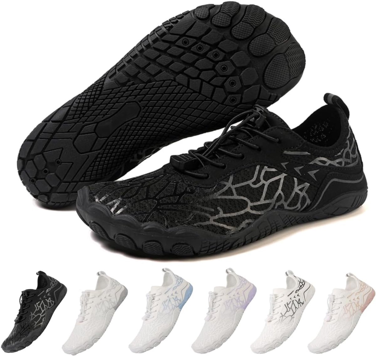 Waterschoenen voor dames en heren, sneldrogend, blotevoetenschoenen, licht, flexibel, sportschoenen, ademend, zwembad, strand