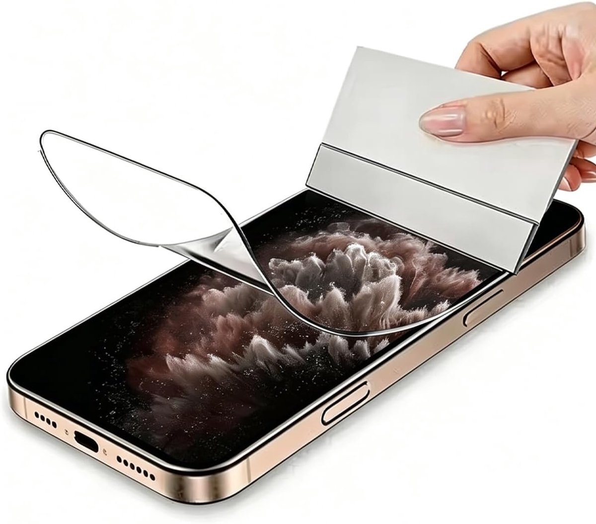 [3 stuks] Hydrogel-displaybeschermfolie voor iPhone 11 Pro Max (6,5 inch), hoge gevoeligheid, flexibel, HD, transparant, displaybescherming, TPU-folie, hydrogel