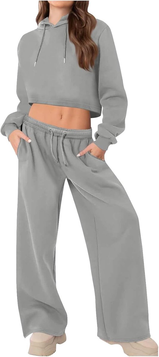 2-delige set voor dames, katoen, tuniek en broek, casual, korte mouwen, losse top, decoratieve knopen, vloeiend, effen, huis, tweedelig, A140