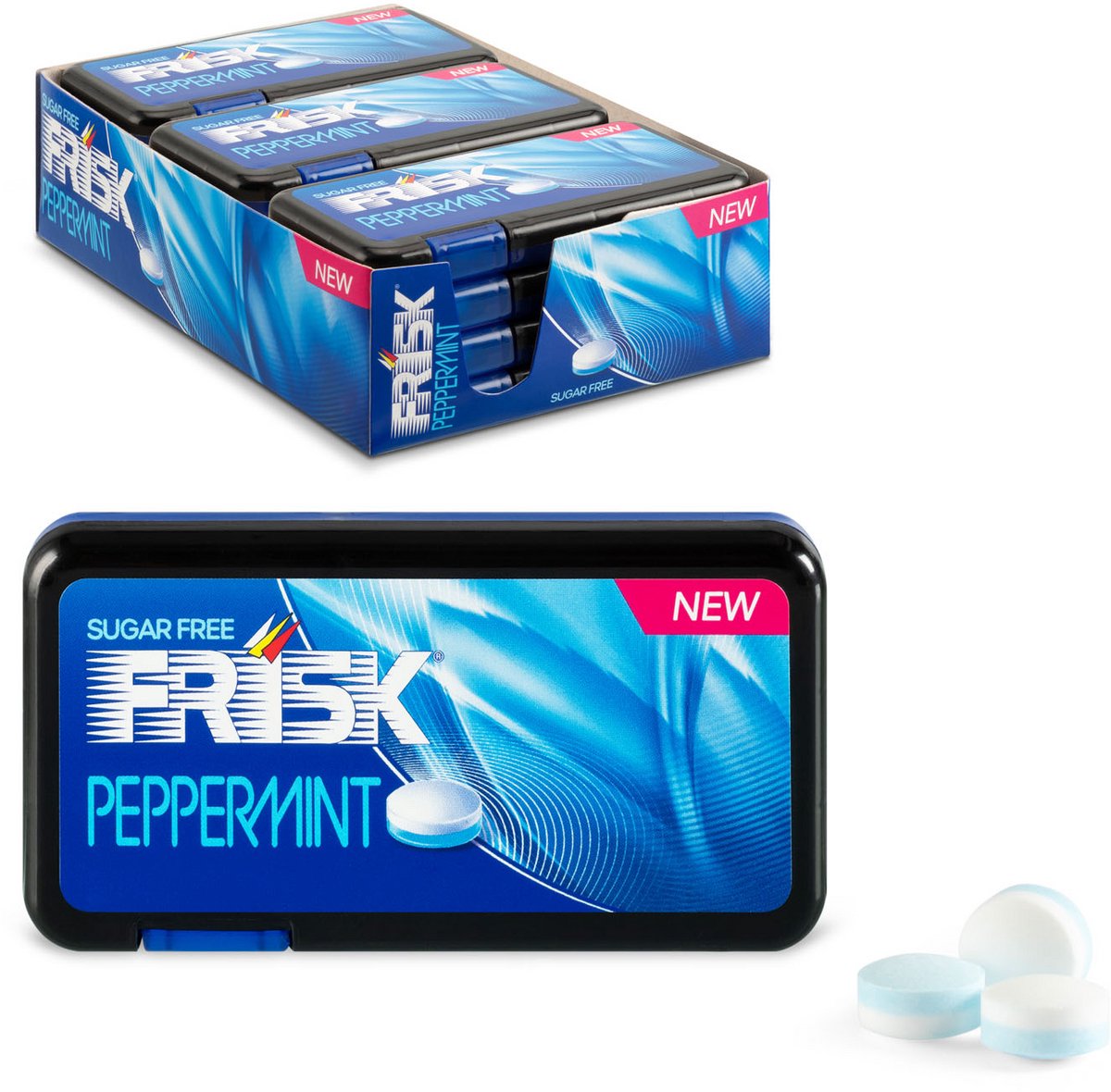 Frisk peppermint - frismakers - suikervrij - 1x12stuks