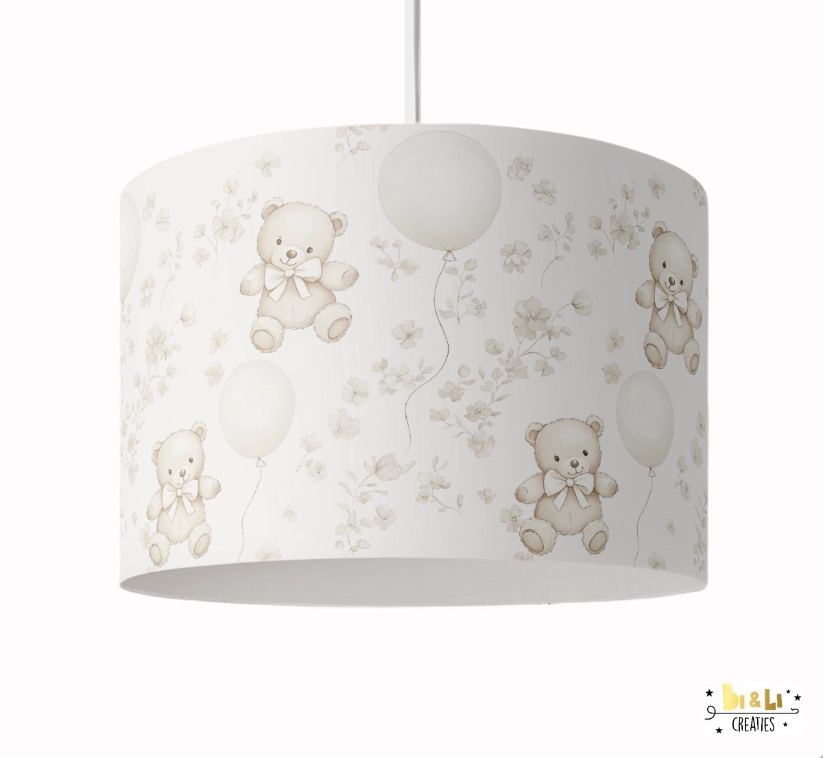 Hanglamp Teddyberen-hanglamp-teddy-sfeerverlichting-pendel-lampen-baby-babykamer-kinderkamer-woonaccessoires-kind-beer