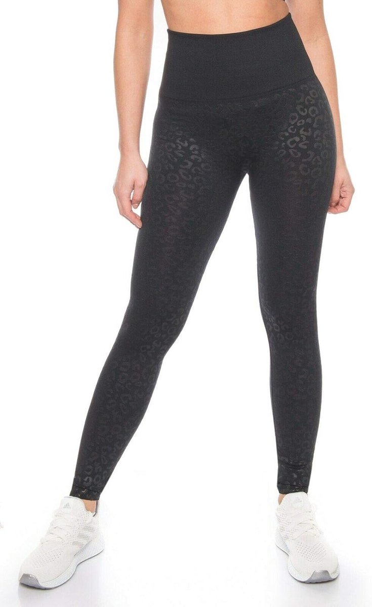Thermo-legging voor dames, gevoerd met fleece aan de binnenkant, basic ondoorzichtig