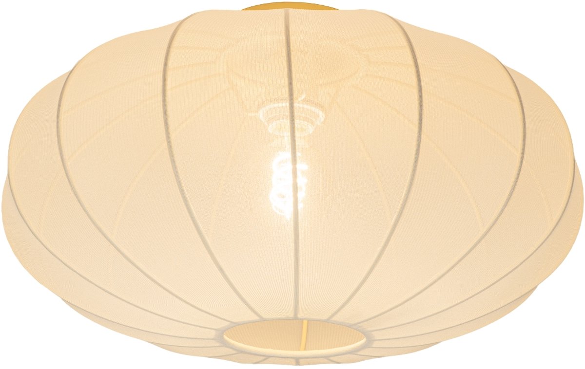 Lumidora Plafondlamp 75801 - Plafonniere - TACK - E27 - Geel - Textiel - ⌀ 50 cm