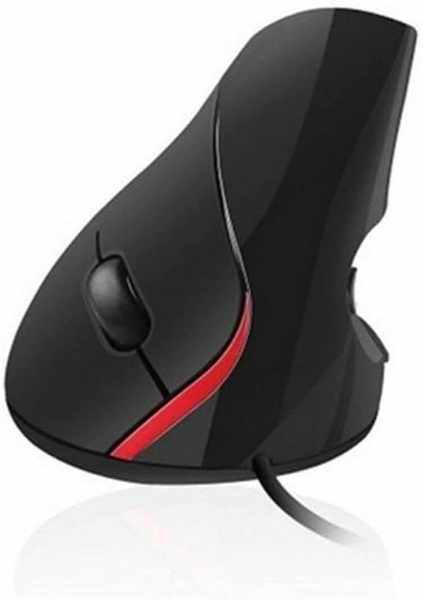 Ew3156 Verticale Ergonomische Muis, Zwart