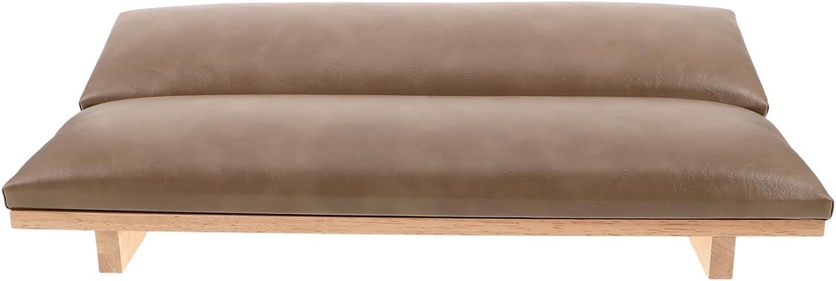 Hand Pillow PU Materiaal Vintage Stijl Warm Terracotta Manicure Armsteun Kussen voor Nagelstudio Beauty Salons Multifunctioneel Handkussen