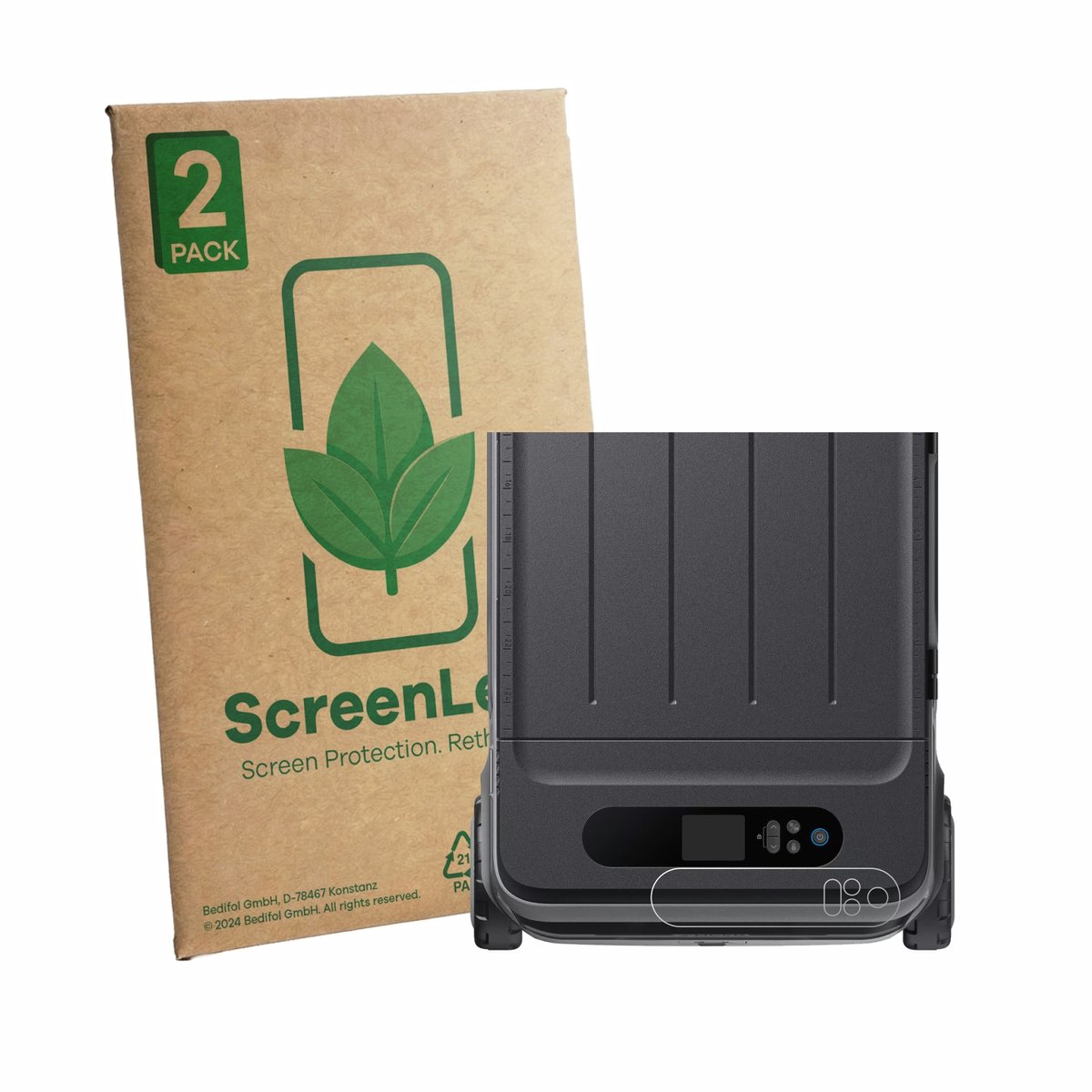 2 Stuks Screenprotector voor Anker SOLIX EverFrost 2 40L - Hoogwaardige Beschermfolie transparant
