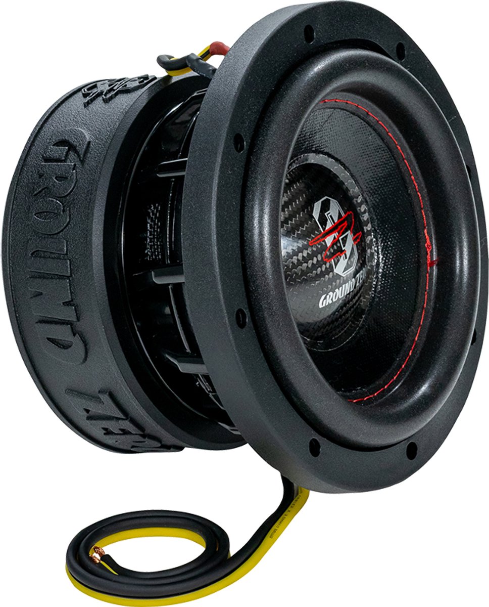 Ground Zero GZHW 16-D2 6.5 inch ( 16.5 cm ) Auto Subwoofer 1000W High-Performance Subwoofer