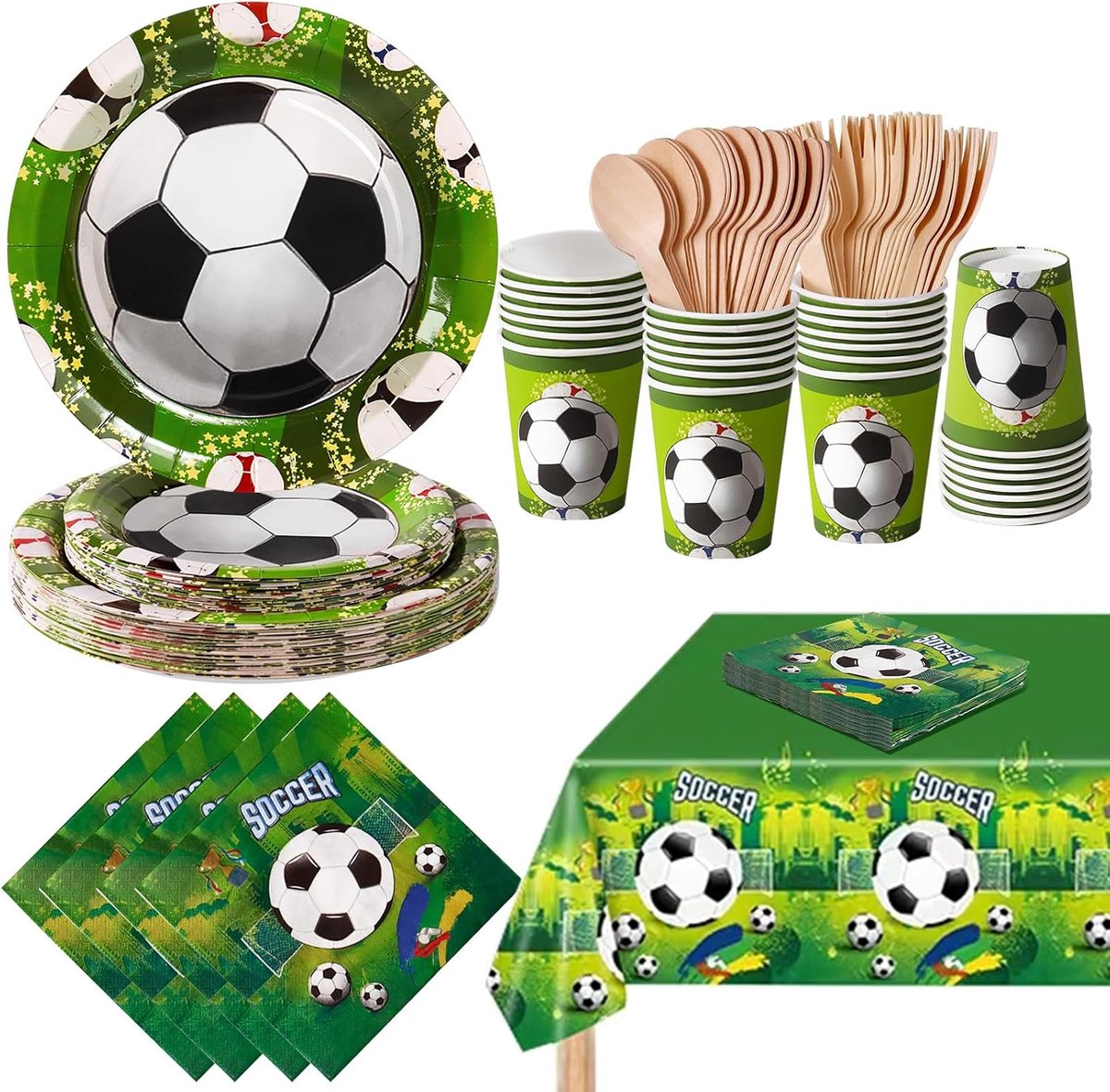 Servies Set, Borden Cups Servetten voor Kinderen Verjaardagen