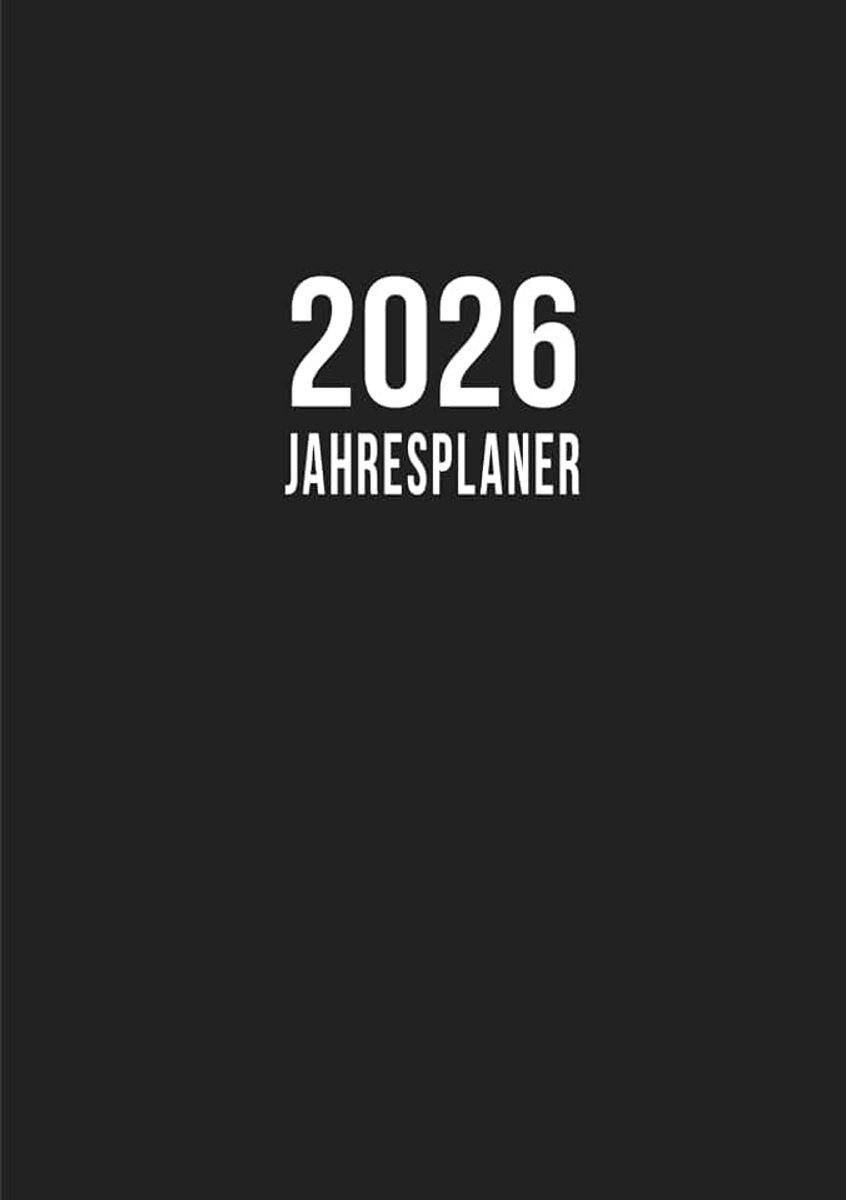 2026 Buch in DIN A5 – Terminplaner in Taschenformat - Wochenplaner mit Kalender von Januar bis Dezember inkl. Gewohnheitstracker, Prioritäten / To-Do Liste und Monatsübersicht
