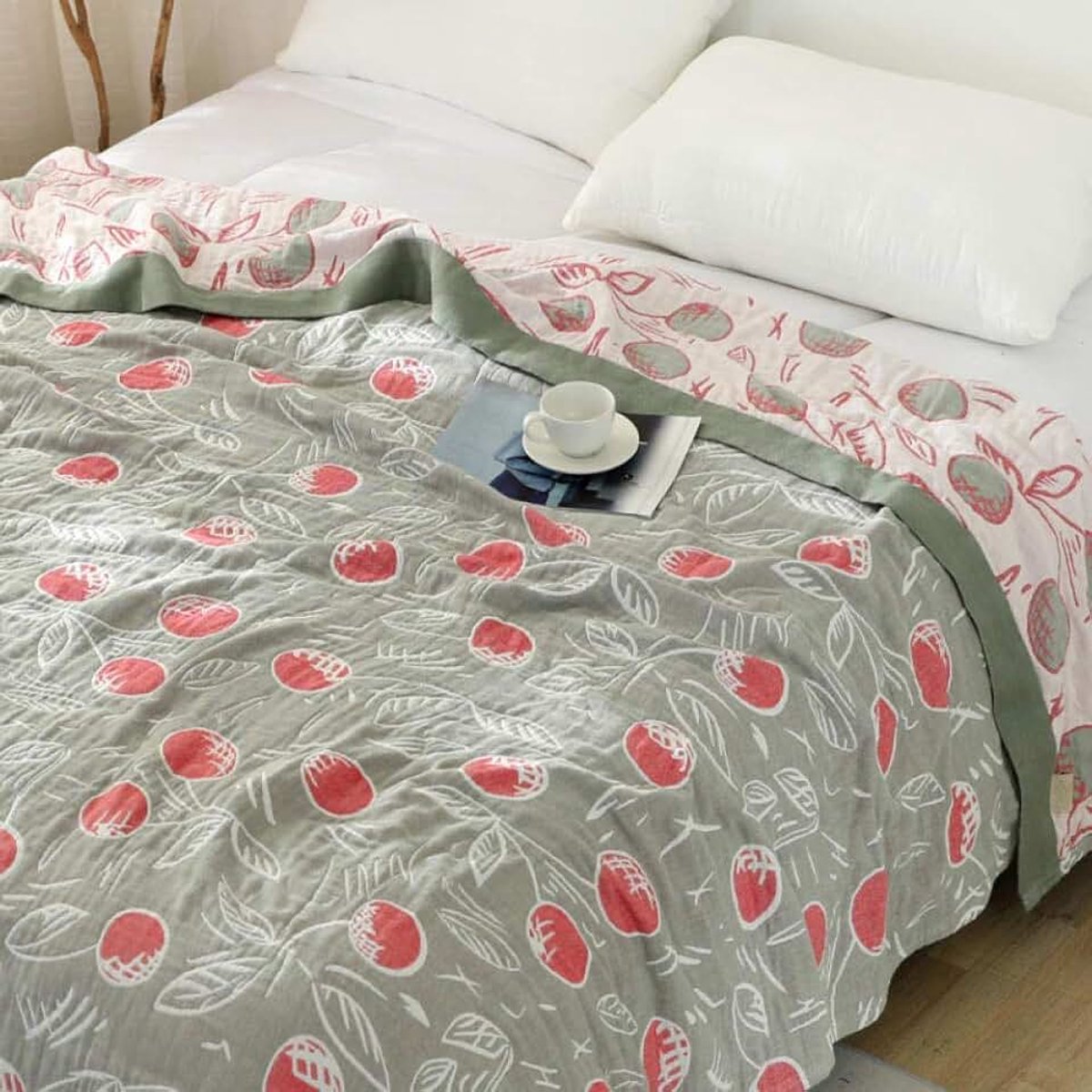 Fleece Dekens Zilvergrijs Reisformaat-Superzacht Fluffy Warm Effen Bed Gooit voor Sofa Microfiber Deken-groen_150 * 200 cm