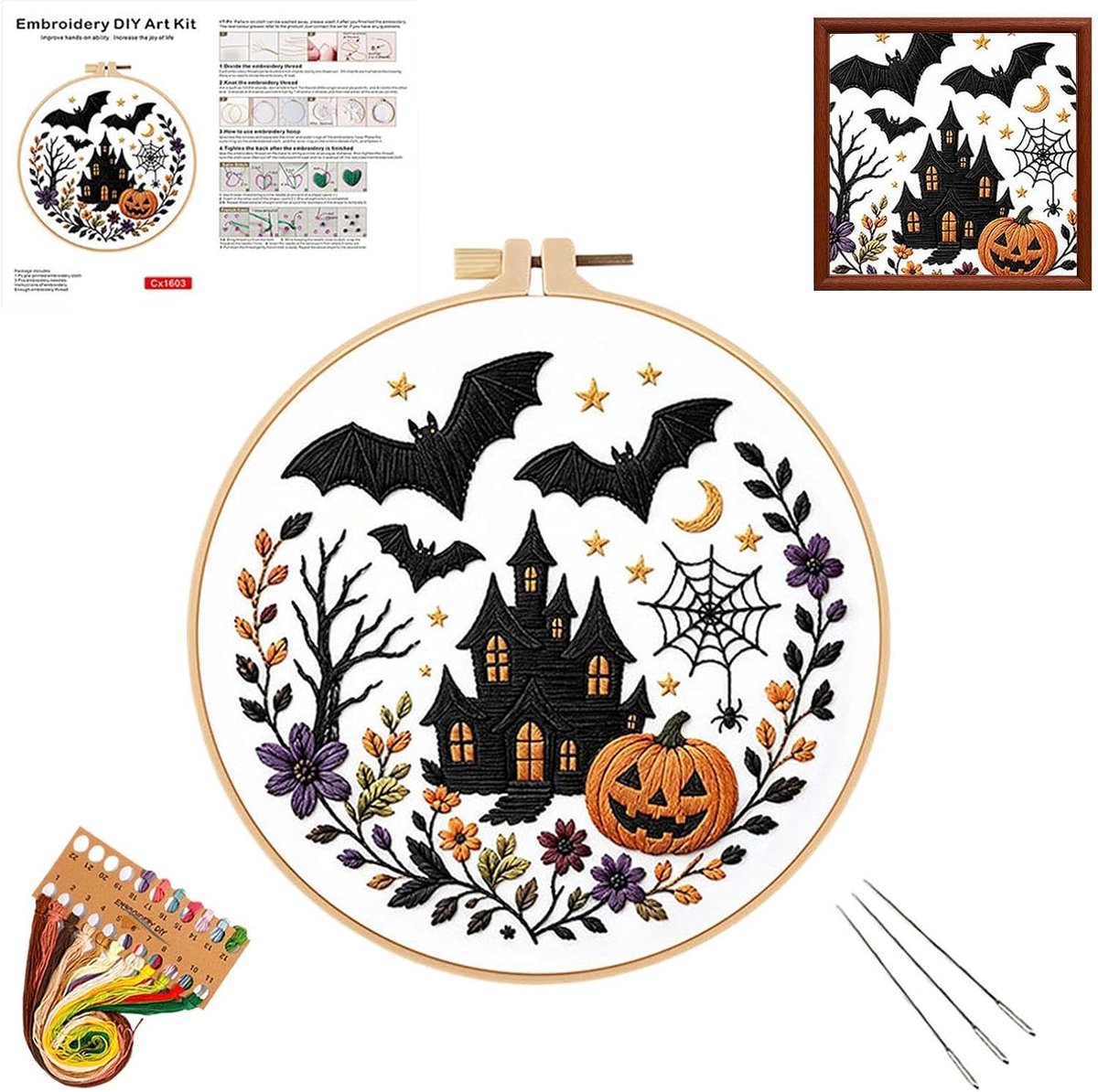 Halloween-Thema Naaikunst En Knutselmateriaal