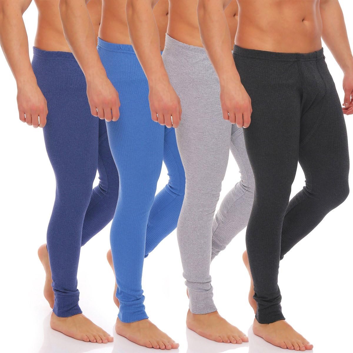 Thermisch ondergoed voor heren, ski-onderhemd - lange mouwen, korte mouwen of broek naar keuze tot maat 4XL, ondergoed binnenfleece