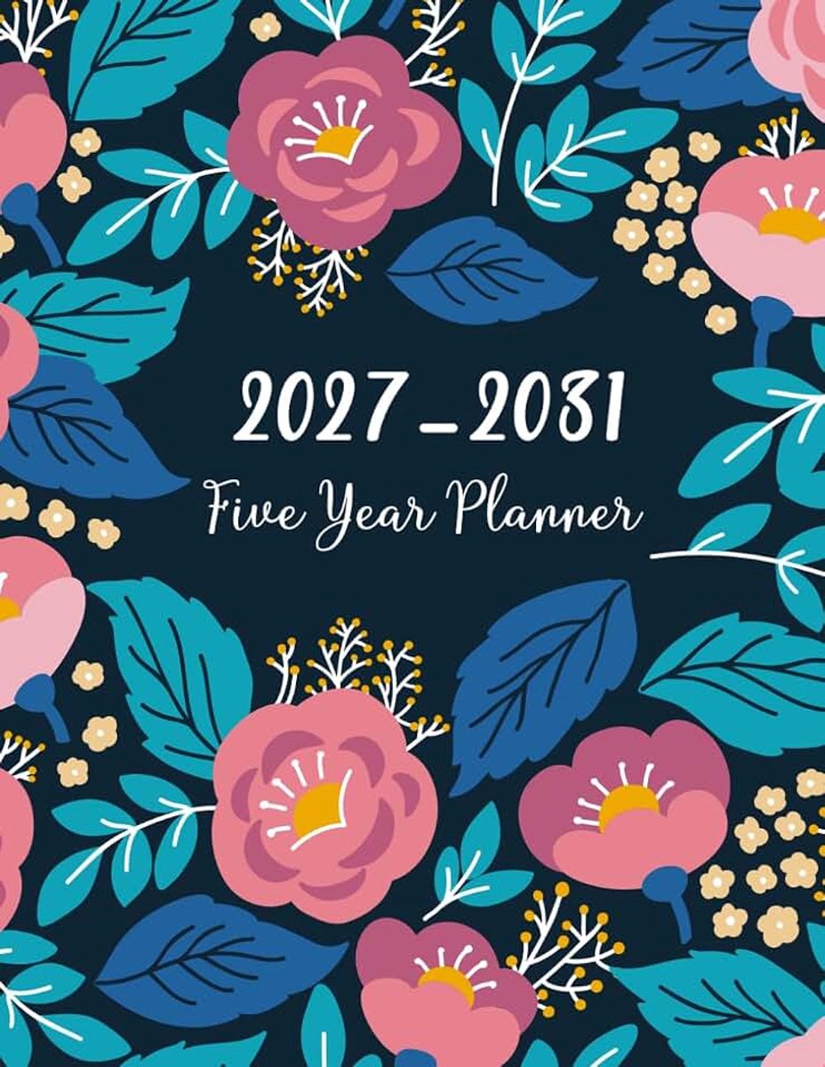 2027-2031 Five Monthly Planner: 60 Month Calendar Organizer January 2027 to December 2031 with Holiday