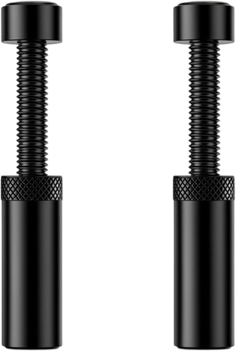 2 stuks grafische kaarthouder GPU, grafische kaarthouder van aluminium met hoogteverstelling 50-80 mm, GPU-steun, anti-sag, houder met magnetische basis voor pc-behuizing, stabilisatie